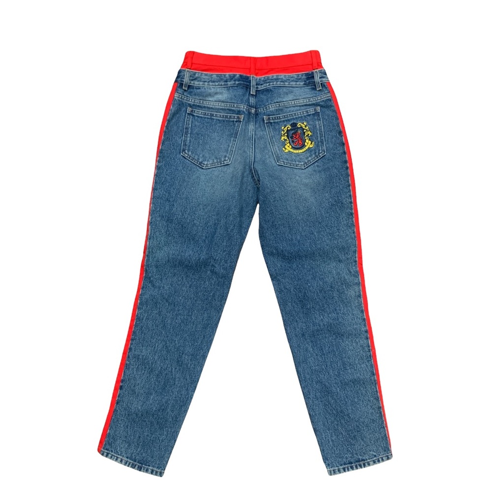 Tommy Hilfiger Collection Jeans 
sz 6 color Blue / Red
Made in Italy